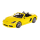 Машинка Bburago Porsche Porsche 718 Boxter 1:32 Yellow - изображение 1
