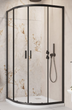 Душова кабіна RADAWAY Alienta Black A 80x80 скло прозоре 10228080-54-01 в комплекті без піддону - зображення 1