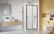 Душевая кабина RADAWAY Alienta Black DWJ+S 100x90x190 стекло прозрачное 10260100-54-01+10270090-54-01 - изображение 4