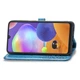 Шкіряний чохол (книжка) Art Case з візитницею для ZTE Blade V2020 Smart Синій Без бренду - зображення 3