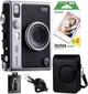 Набор Fujifilm INSTAX MINI EVO Hybrid Black черная фотокамера мгновенной печати / картриджи 20 фото / чехол черный / подарочная упаковка - изображение 1