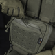 Сумка - Напашник M-Tac Large Elite Cordura 500D з 3-ма відділеннями / Міцний Підсумок олива - зображення 3