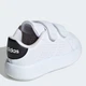 Детские кеды для девочки Adidas Advantage ID5284 22 Белые (4066765025401) - изображение 4