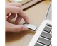 Флешка ЮСБ Hoco UD4 8 Gb USB Flash Drive 2.0 память 8 Гб Steel Intelligent флеш-накопитель USB2.0 емкость 8Гб - изображение 4