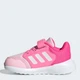 Детские кроссовки для девочки Adidas Tensaur Run 3.0 El I IH7781 23 Розовые (4067888843378) - изображение 3