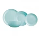 Блакитний столовий сервіз Luminarc Diwali Light Turquoise із склокераміки 19 предметів (P2947) - зображення 2