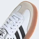 Женские кеды низкие Adidas Samba W JI1349 37.5 (4.5UK) 23 см Ftwwht/Cblack/Goldmt (4067897471609) - изображение 7