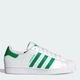 Мужские кеды низкие Adidas Superstar IE9047 46.5 (11.5UK) 30 см Superstar Ftwwht/Green/Ftwwht (4067889253015) - изображение 1