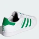 Мужские кеды низкие Adidas Superstar IE9047 46.5 (11.5UK) 30 см Superstar Ftwwht/Green/Ftwwht (4067889253015) - изображение 4