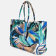 Torebka shopper damska plażowa Esotiq Planthea 41695-77X Zielona (5903972283615) - obraz 3