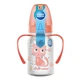 Canpol babies Пляшка 120 мл з малюнком і ручкою (BPA FREE), колекція "Кольорова ферма" Котик - изображение 2