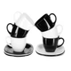 Чайний сервіз Luminarc CARINE White&Black з 12 предметів (D2371) - зображення 3