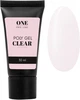 Полігель для нарощування нігтів One Pro Line Poly Gel Clear тюбик 30 мл (5902211580010) - зображення 1