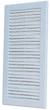 Вентиляционная решетка Awenta TRU-12 150*310 белая - изображение 1