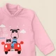 Боді з начосом та високою горловиною Best Friends зріст 92 см (18 - 24 місяців) Malena Рожевий з принтом - зображення 3