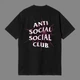 Футболка унисекс ASSC размер L черного цвета - изображение 3