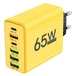 Зарядний пристрій AR-880 65W 4 USB + 2 Type-C Блок зарядки для телефону Samsung, iPhone, Xiaomi, Redmi, Huawei, Realme - зображення 1