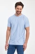Футболка однотонная Trend Collection 24y1234 голубой (B.MAVI) M - изображение 3
