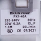 Помпа (насос) Haoli для пральної машини напівавтомат 30W PX1-40A (Saturn) (118829482) - зображення 3
