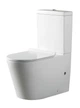 Унитаз-компакт DUSEL AREZ DTPT10210230R с бачком и сиденьем Soft Close дюропласт - изображение 1