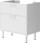 Тумба JUVENTA Afina-70 белая - изображение 2