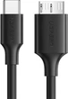 Кабель Ugreen US312 USB-C 3.1 to MicroUSB 3.0 3A Cable 1 м Black (UGR-20103) - изображение 1