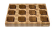 Торцева обробна дошка CUBO 3D Shadows Велика (40 x 30 x 3.8 см) - зображення 2