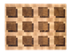 Торцева обробна дошка CUBO 3D Shadows Велика (40 x 30 x 3.8 см) - зображення 3