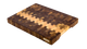 Торцева обробна дошка CUBO Exclusive Walnaple Велика (40 x 30 x 3.8 см) - зображення 1