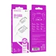 Кабель зарядки BOROFONE BX101 2.4А 1М USB to MicroUSB для Android/Samsung/Xiaomi/Huawei/Meizu Білий - изображение 2