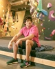 Футболка хлопковая длинная мужская Nike M Nsw Club Tee AR4997-605 S Розовая (196976575427) - изображение 5