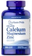 Кальций магний цинк Puritan's Pride Calcium Magnesium Zinc 250 таб Минеральный комплекс - изображение 7