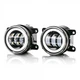 Фари світлодіодні LED Renault Duster, Fluence, Kangoo, Traffic, Laguna, Logan, Megan, Sandero протитуманні 3.5" W/Y,біле/жовте світло,комплект 2шт (12723) - зображення 1