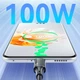 Кабель ESSAGER Simple 3 in 1 Micro+Type-c+Lightning 1.2 м 100W Black (EXCMTL-JJ01-P) - изображение 8