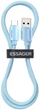 Кабель ESSAGER Breeze USB Cable USB-A to Type C 1 м 100W Blue (EXC7A-WL03-P) - изображение 4