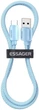 Кабель ESSAGER Breeze USB Cable USB-A to Type C 2 м 100W Blue (EXC7A-WLA03-P) - изображение 4