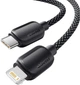 Кабель ESSAGER Breeze USB Cable USB-C to Ligthning 1 м 20W Black (EXCTL-WL01-P) - изображение 3
