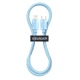 Кабель ESSAGER Breeze USB Cable USB-C to Ligthning 1 м 20W Blue (EXCTL-WL03-P) - изображение 4