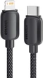 Кабель ESSAGER Breeze USB Cable USB-C to Ligthning 2 м 20W Black (EXCTL-WLA01-P) - изображение 1