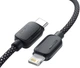 Кабель ESSAGER Breeze USB Cable USB-C to Ligthning 2 м 20W Black (EXCTL-WLA01-P) - изображение 2