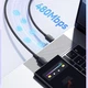 Кабель ESSAGER Breeze USB Cable Type C to Type C 1 м 100W Black (EXCTT1-WL01-P) - изображение 5