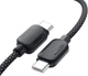 Кабель ESSAGER Breeze USB Cable Type C to Type C 3 м 100W Black (EXCTT1-WLC01-P) - изображение 2