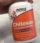 Хром Хитозан NOW Chitosan 500 mg plus Chromium 240 капсул - изображение 3