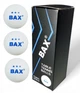Мячики для настольного тенниса BAX 3* Набор 9 шт 40 мм White - изображение 2