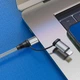 Кабель Lightning + USB Type-C > USB Type-C hoco X50 Exquisito PD 60W 1.0m Gray - зображення 3