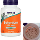 Селен NOW Selenium 100 мкг 250 таб - изображение 3