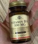 Вітамін В6 Солгар Solgar Vitamin B6 100 мг 100 таблеток - зображення 7