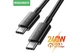 Кабель Type-C - Type-C 240W Rocoren RCCXTT2-JYB01 2 метра черный - изображение 2