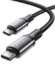 Кабель Rocoren 240W PD3.1 C - C RCPBTT2-RTOG 1 метр (в нейлоновой оплетке) - изображение 1