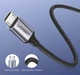 Кабель Ugreen US290 USB 2.0 to Micro Cable Nickel Plating Aluminum Braid 2A 2 м Black (6957303861484) - изображение 3
